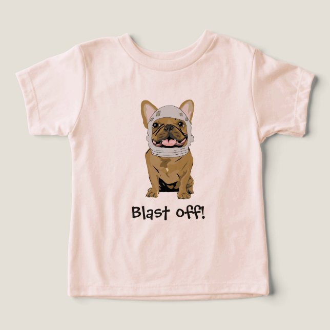 Astronaut cute dog (Design Front)