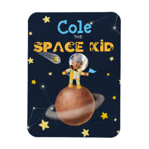 👨🚀 Astronaut cute Space theme Custom Phot Magnet