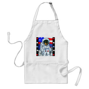 Astronaut dachshund standard apron