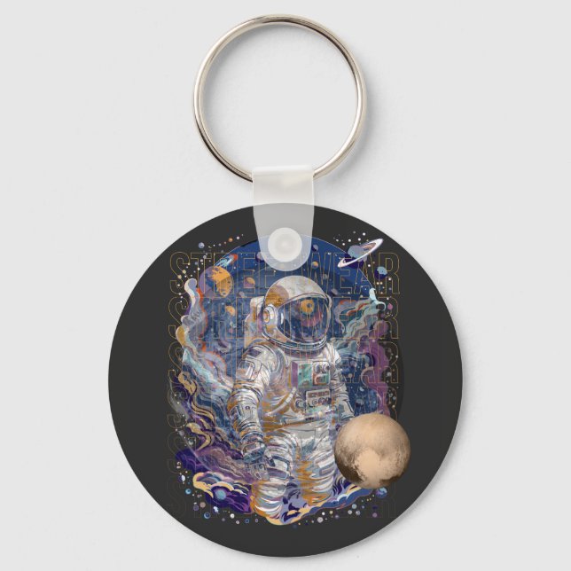 Astronaut design key ring (Front)