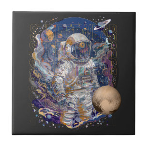Astronaut design tile