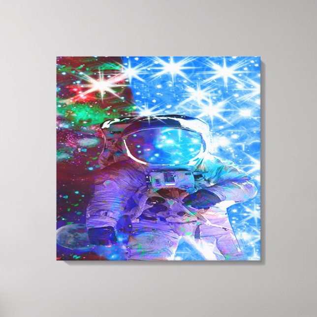 Astronaut Dimensions Canvas Print (Front)