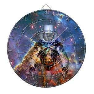 Astronaut Disintegration Dartboard