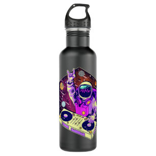 Astronaut DJ Music Psychedelic Psytrance Techno ED 710 Ml Water Bottle