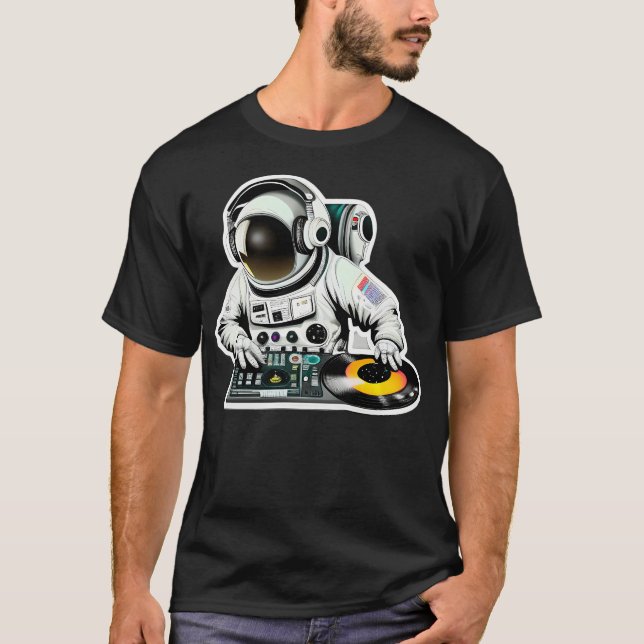 Astronaut Dj T-Shirt (Front)