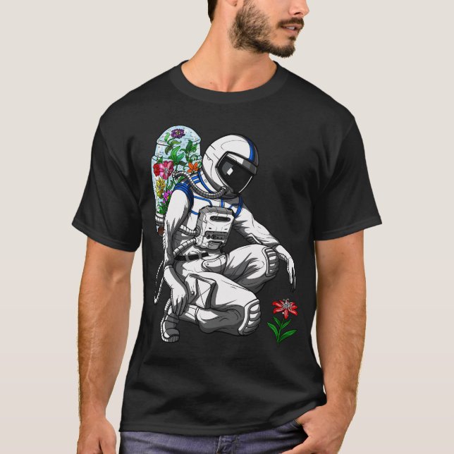 Astronaut Environmentalist T-Shirt (Front)