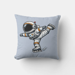 Astronaut Figure Skating Cushion