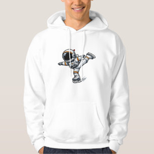 Astronaut Figure Skating Hoodie