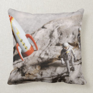 Astronaut Figurines Cushion