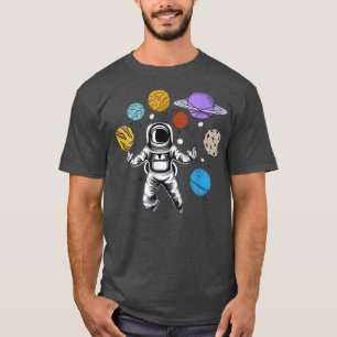 Astronaut Funny Planets Solar system  T-Shirt