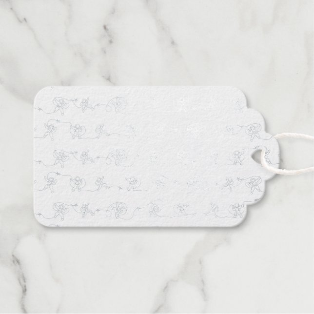 Astronaut Gift Tags (Front (Horizontal))
