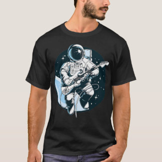 Astronaut Guitar T-Shirt