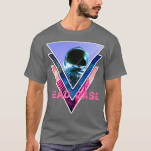 Astronaut Headcase Aesthetic Vaporwave Space Art T-Shirt
