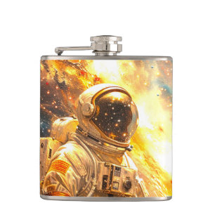 Astronaut Hip Flask