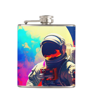 Astronaut Hip Flask
