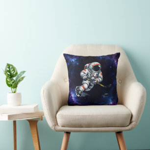 Astronaut Hockey Cushion