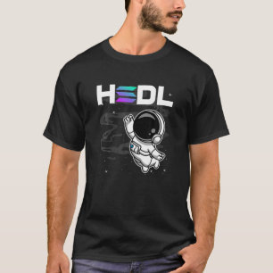 Astronaut HODL Solana SOL Coin To The Moon Crypto T-Shirt
