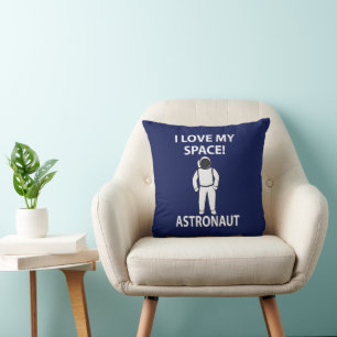 Astronaut I Love My Space Astronaut Cushion