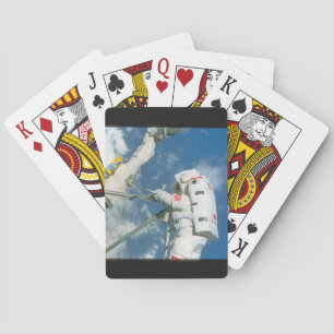 Astronaut in space._Space Playing Cards