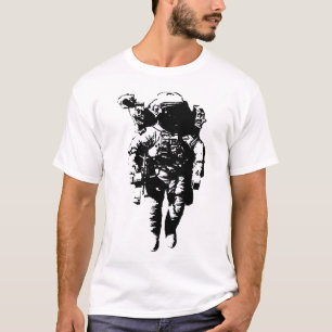 Astronaut in Space T-Shirt