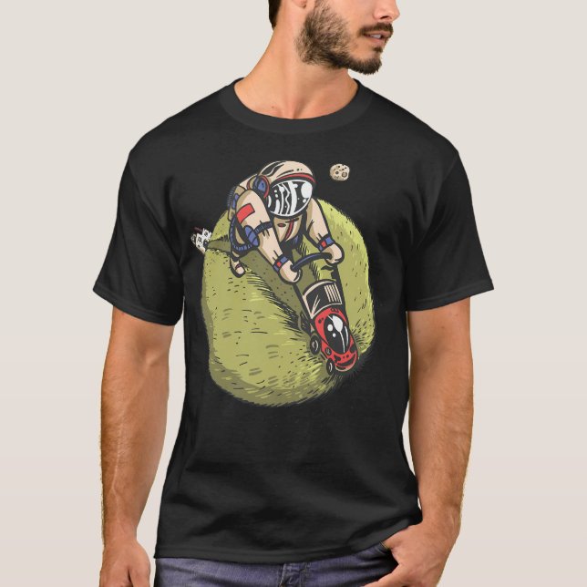 Astronaut In The Moon T-Shirt (Front)