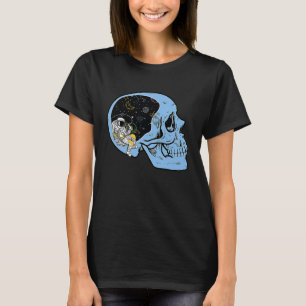 Astronaut in the Space Chill Out with Beer Galaxy  T-Shirt
