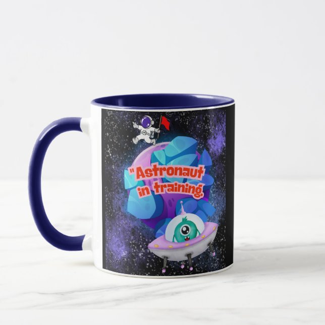 ASTRONAUT IN TRAINING MUG (Left)