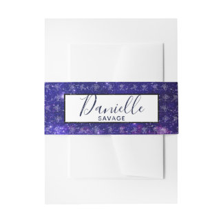 Astronaut Invitation Belly Band