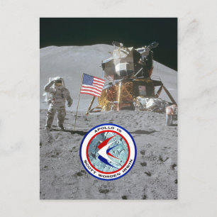 Astronaut James Irwin (Apollo 15)  Postcard