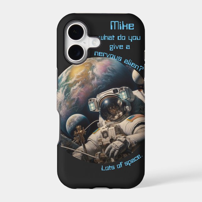 Astronaut Joke Customisable  (Back)