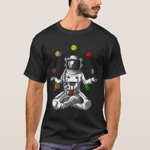 Astronaut Juggling Planets T-Shirt
