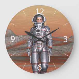 Astronaut Large Clock