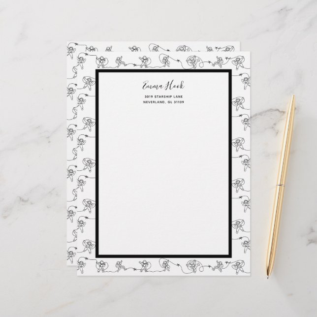 Astronaut Letterhead (Front/Back In Situ)