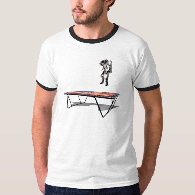 Astronaut Lift Off T-Shirt (Front)