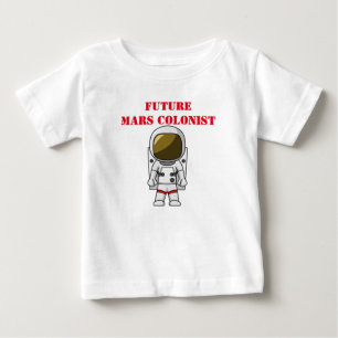 Astronaut Mars Colonist Baby Romper T-Shirt
