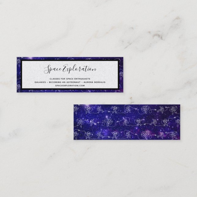 Astronaut Mini Business Card (Front/Back)