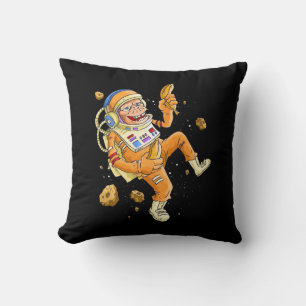 Astronaut Monkey Space Cushion