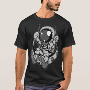 Astronaut Moon Swing Chair T-Shirt