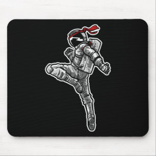 Astronaut Muay Thai Boxing Karate Kickboxing Mouse Pad