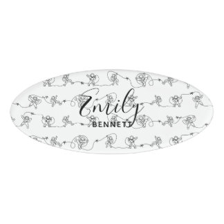 Astronaut Name Tag