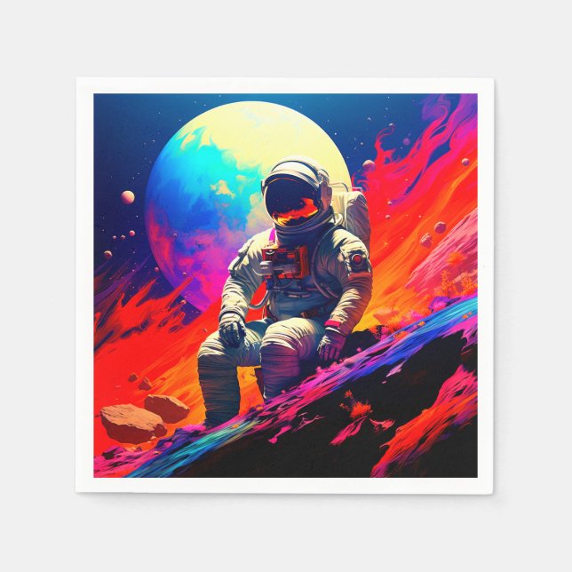 Astronaut Napkin (Front)