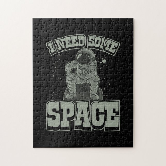 Astronaut Need Some Space Jigsaw Puzzle (Vertical)