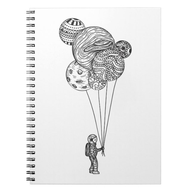 astronaut notebook (Front)