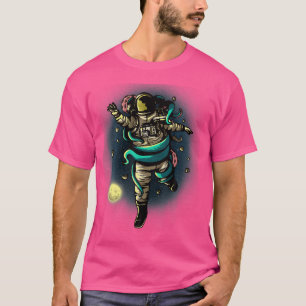 Astronaut Octopus Sea Animal Squid Whisperer Astro T-Shirt