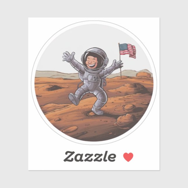 Astronaut on Mars (Sheet)
