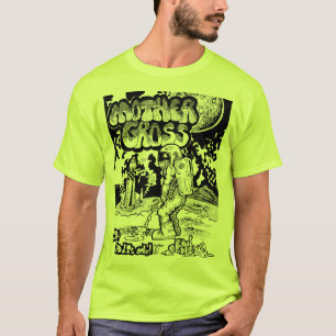 Astronaut on Moon Funny Retro 70's Illustration T-Shirt