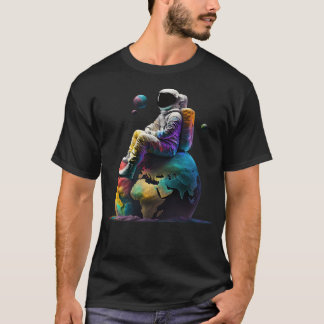 Astronaut On Planet T-Shirt