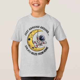 Astronaut on the Moon T-Shirt