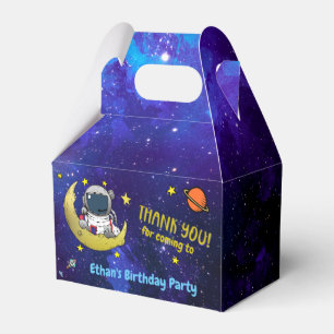 Astronaut Outer Space Birthday Party Favour Box