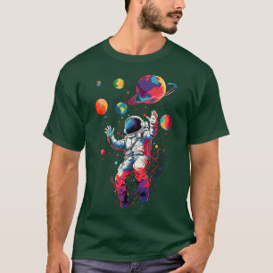 Astronaut Outer Space Gifts Men Kids Women Funny S T-Shirt